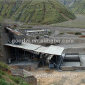 Graphite processing plant with full processing line